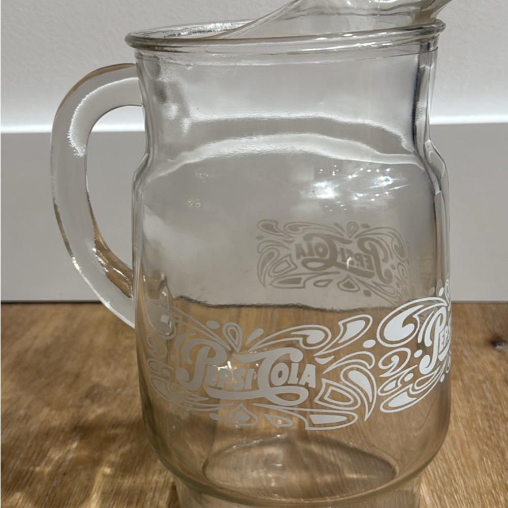 Antique Pepsi Cola Glass Set